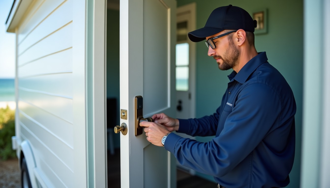 30A Locksmith biometric locks pros and cons in 30A FL