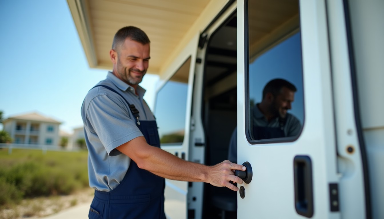 30A Locksmith garage door service sandestin in 30A FL
