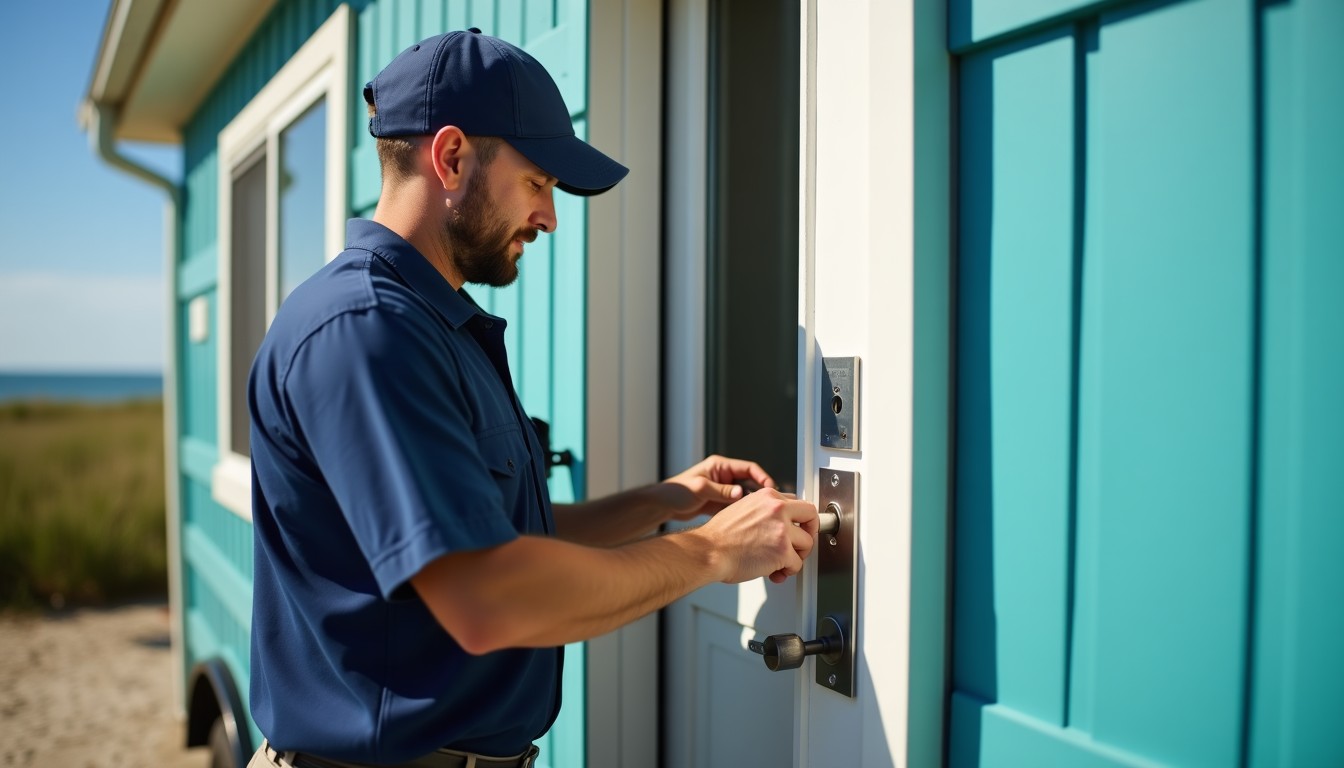 30A Locksmith garage door service seaside in 30A FL