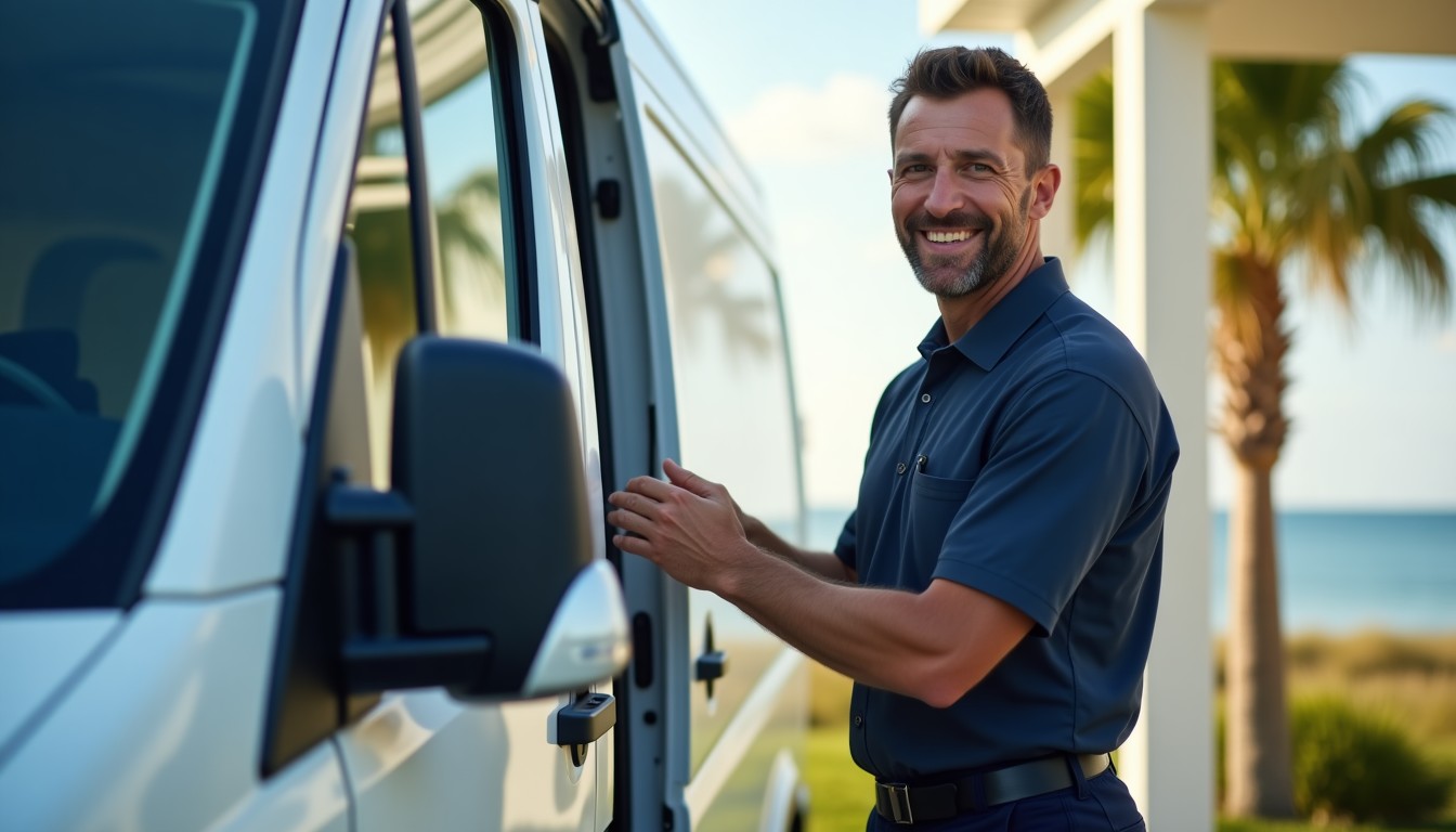 30A Locksmith garage door repair seaside in 30A FL