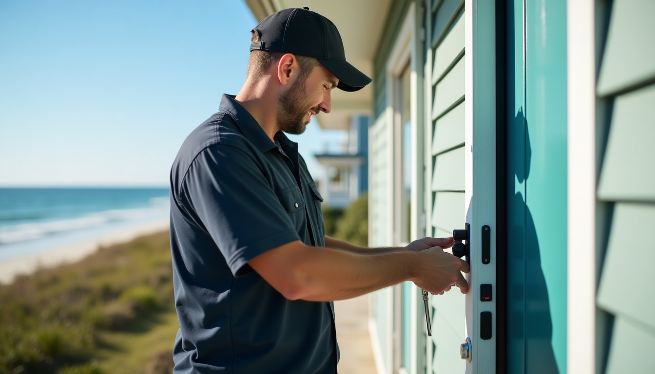 30A Locksmith garage door spring repair seaside in 30A FL